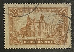 Travelstamps: Germany Stamp Architecture – 1.50m Used Handstamped