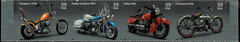 USA 2006 AMERICAN MOTORCYCLES PEEL AND STICK STRIP MNH