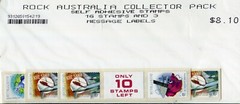 2001 Rock Australia – Peel & Stick Collectors Pack