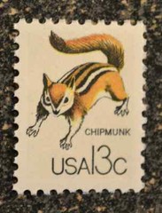 USA1978 #1757f 13c Chipmunk – CAPEX Canadian International Exhibition Mint