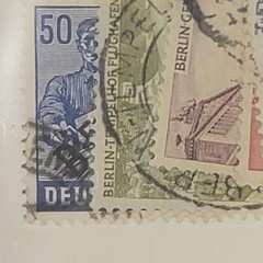 Germany Postage Stamps Berlin Mixed Denominations Used Multi-Color Lot