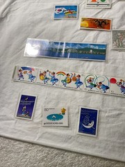 KOREA-(1985-87)-HISTORICAL EVENTS-lot of 45-Stamps,Singles/STRIPS-CV.$50.MNH#532