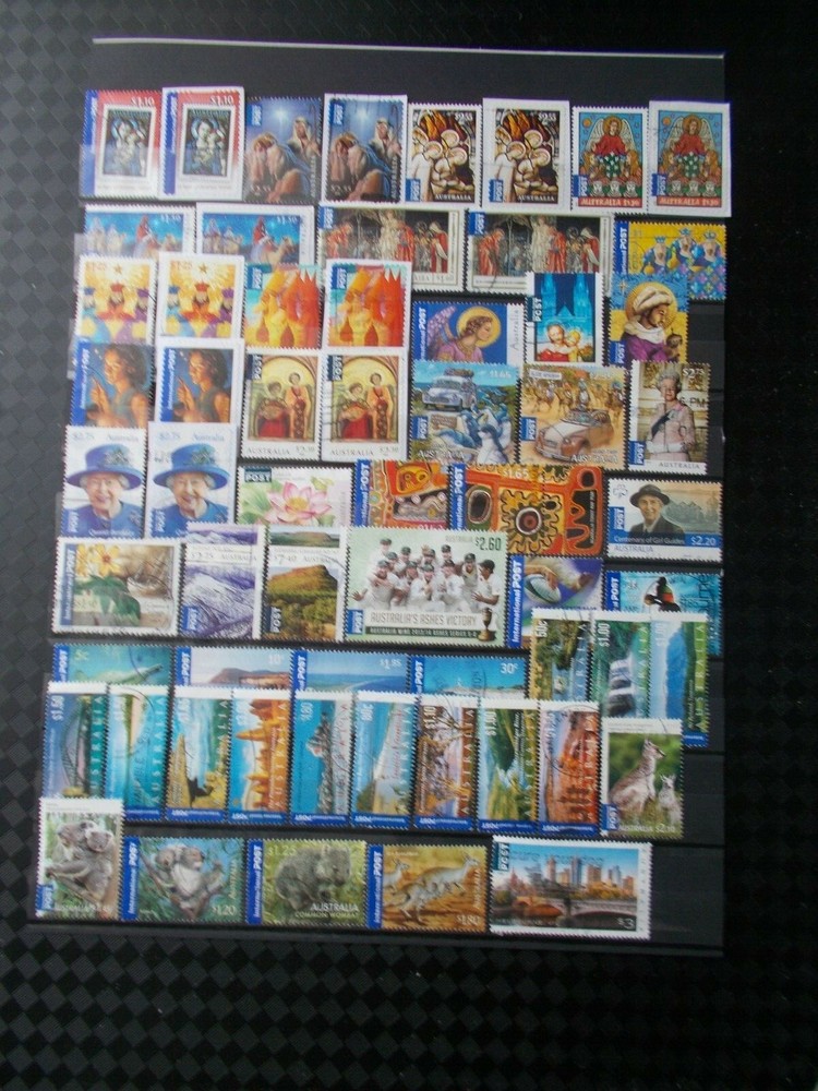 100 Different Australia International Post Stamps~Good/Fine Used~A~ UK Seller