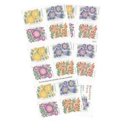 2022 US MOUNTAIN FLORA FOREVER STAMPS MNH Scott# 5676 – 5679 – 100 pcs in total