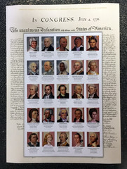 2026USA Forever Figures of the American Revolution – Sheet of 25 Mint