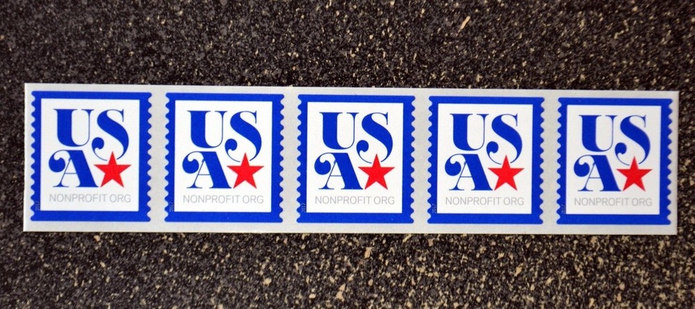 2017USA #5172 5c NonProfit Org Star – Coil Strip of 5 Mint NH