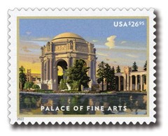2022 US Palace of Fine Arts Stamp Sheet of 4 x $26.96 = $107.80