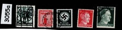 Stamps Adolf Hitler & Officials Third Reich Germany 1933-1945 WWII #3055a