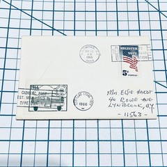 Scott #C65 1966 Register Vote American Flag First Day Cover Vintage FDC Local
