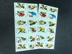 2014 USPS SONGBIRDS Forever Stamps # 4891b MNH- 5 SHEETS/ 100 PCS IN TOTAL