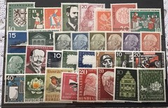 Germany Complete Year 1957 Stamp Set Mint Never Hinged MNH German Stamps