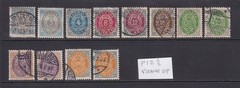 Denmark 1875 – 1901 Stamps. Inc Frame Upright, Inverted, Shades etc. Cat £2000+?