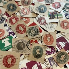 VINTAGE USA SQUARES CUTOUT LOT – NICE COLLECTION!