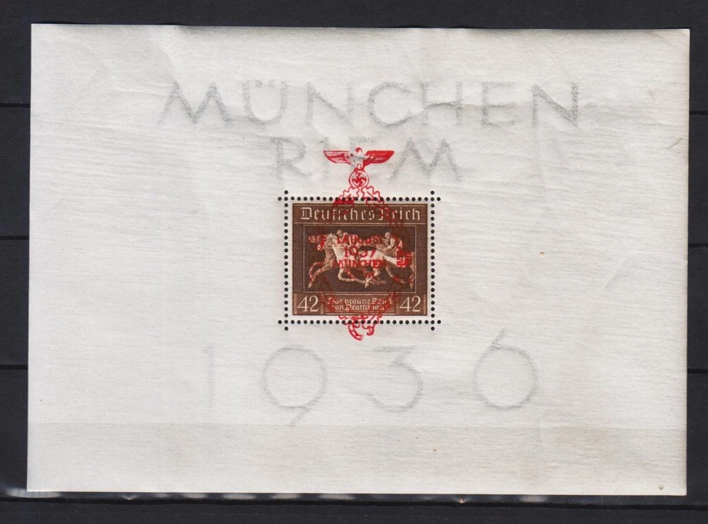 #44 GERMANY NAZI REICH Mi. # BLOCK 10 MINT NEVER HINGED MNH