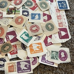 VINTAGE USA SQUARES CUTOUT LOT – NICE COLLECTION!