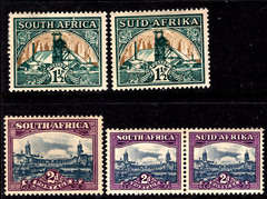 1933-1945 Suid Afrika South Africa MLH OG VF BRIDG, GOLD MINE
