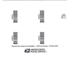 Spiral Galaxy USPS Priority Mail Stamps Pane 10.10 x 4 = 40.40 !!Free Shipping!!