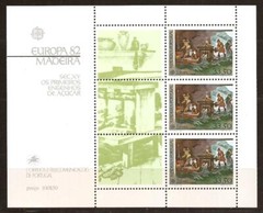 [47A] Portugal 1982, Block MNH** Madeira, Europa CEPT, Historical Events
