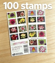 2021 Garden Beauty Scott #5525-5534 MNH Booklet of 20 (5 Booklets – 100 Stamps)