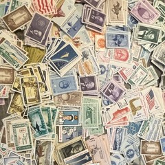 #19. 50 US Unused Lot of 4 Cent stamps