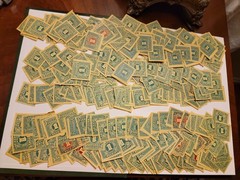 Large collection of around 1,000 Ohio Vendor/Consumer Sales Tax Stamp Receipts