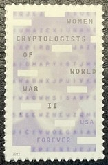 2022 Scott #5738 – Forever – WOMEN CRYPTOLOGISTS OF WWII – Single Mint NH