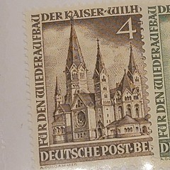 Germany Postage Stamps MNH Berlin 4 10 20 30+15 Wiederaufbau Multi-Color
