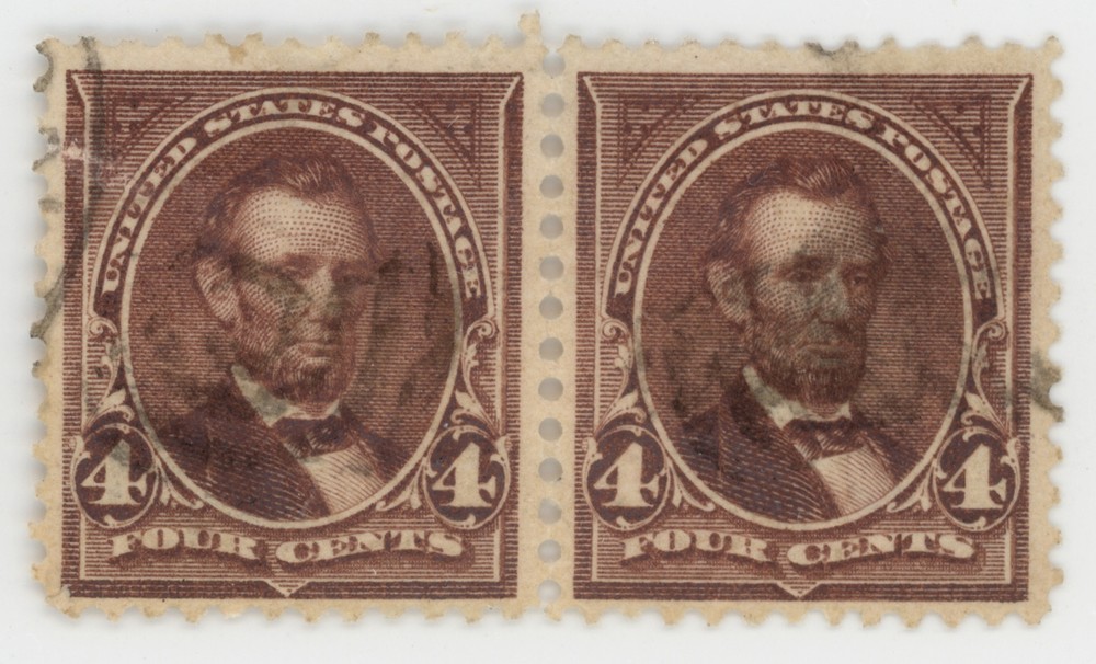 US Scott #280 Pair | Used | VF Very Fine