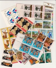 100 56 CENT POSTCARD RATE 4 STAMP COMBOS WAY BELOW $56.00 FACE