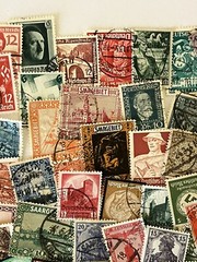 DEUTSCHES REICH – mainly WWII, with areas – Collection of 500 stamps – MNH/Used