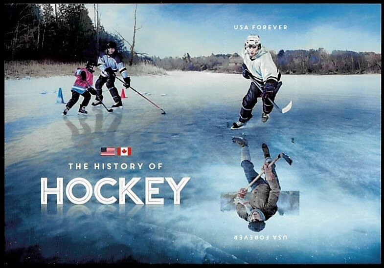 US 2017 SC#5253c THE HISTORY OF HOCKEY POSTAGE STAMP S/S MNH