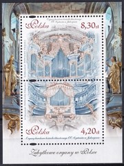 Poland 2015 Organ MNH Block