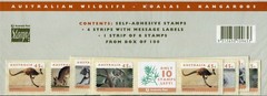 1994 Kangaroos and Koalas – Peel & Stick Collectors Pack