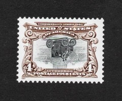 3505c – MNH 4 cent Pan American Automobile – Pan Am Expo 2001 reprint