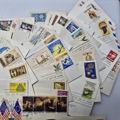 First Day of Issue Lot of 20 Commemorative Stamped Envelopes Vintage 1999 2000