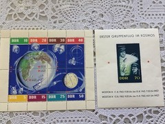 Germany DDR Complete Year 1962 Set W/ Blocks Mint Never Hinged MNH German Stamps