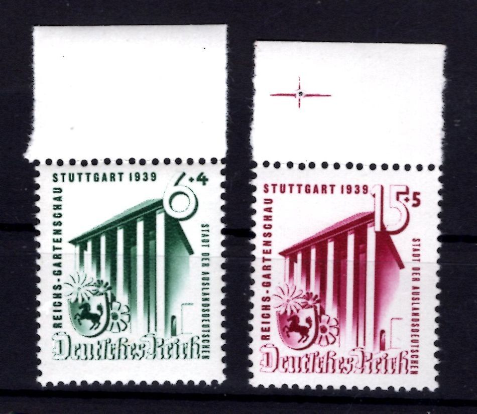 DR-3rd Reich 692/93 SR Stamp German Reich 1933-1945 Mint MNH