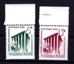 DR-3rd Reich 692/93 SR Stamp German Reich 1933-1945 Mint MNH