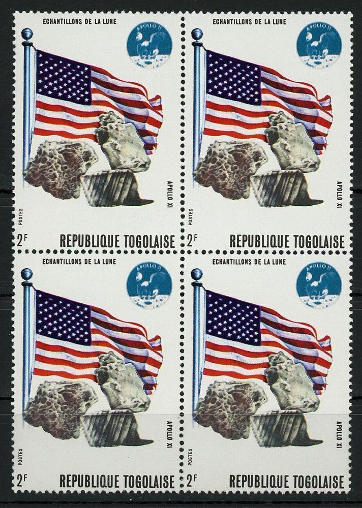 American Revolution Military War Historical Events Block of 4 Stamps MNH