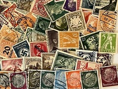 GERMANY – DEUTSCHES REICH – with WWII – Collection of 200 used stamps