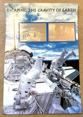 SCOTT STAMPS Space Souvenir Sheets # 3410 3411 3412 3413 – 2000 x 4