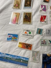 KOREA-(1985-87)-HISTORICAL EVENTS-lot of 45-Stamps,Singles/STRIPS-CV.$50.MNH#532