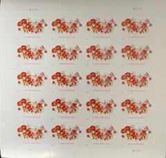 2022 Tulips – Sheet of 20 – Forever – MNH
