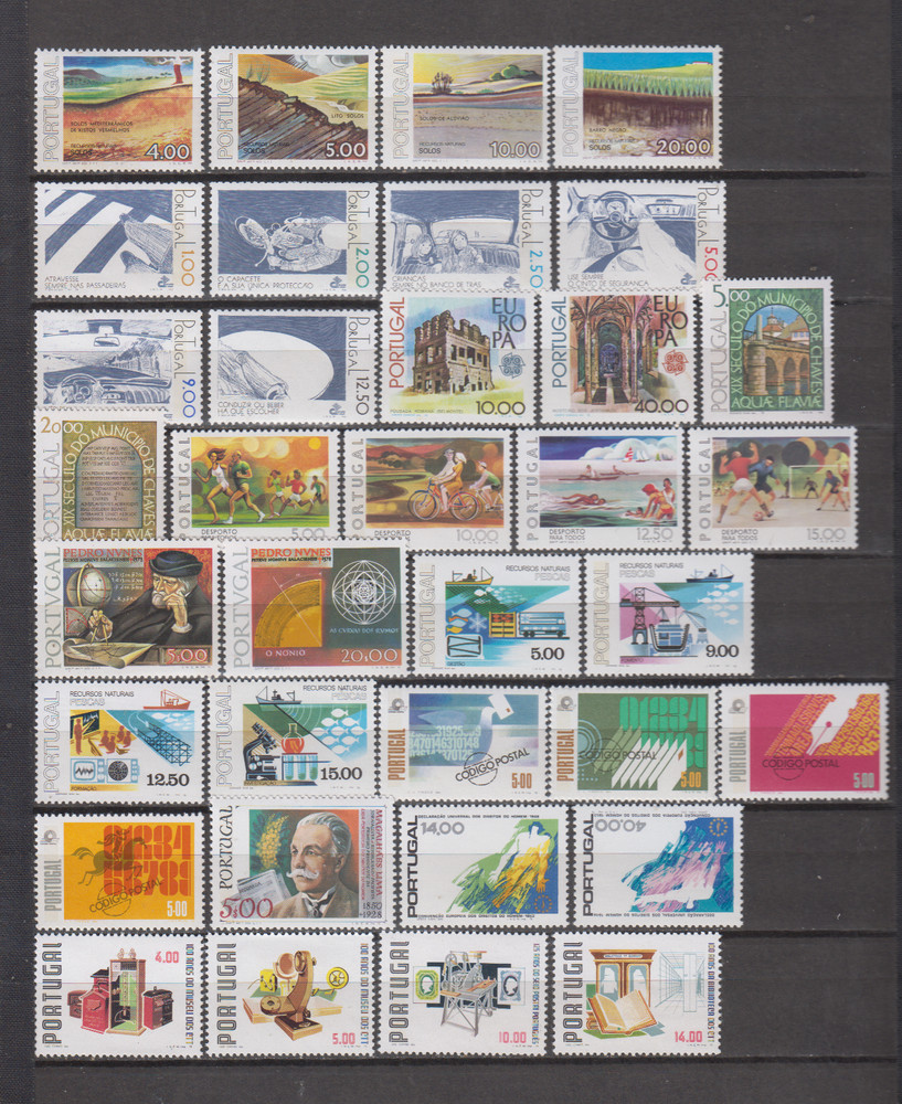 PORTUGAL 1978 COMPLETE YEAR SET MINT NEVER HINGED MNH