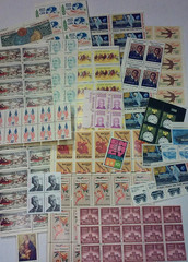 Usable 200 Assorted Mixed Multiples & Singles of 10¢ US Postage Stamps FV $20.00