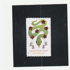 Scott 5952 US Lunar New Year Year of the SNAKE M/NH O/G