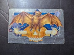 1910 USA Holiday Halloween Postcard Cover Detroit to Overisel MI Bat Pumpkin