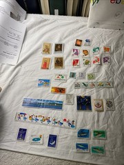 KOREA-(1985-87)-HISTORICAL EVENTS-lot of 45-Stamps,Singles/STRIPS-CV.$50.MNH#532