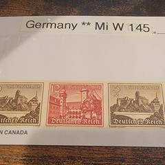 Germany Semi-Postal Stamps 3+2 & 12+6 MNH Mint Never Hinged Multi-Color Ungraded