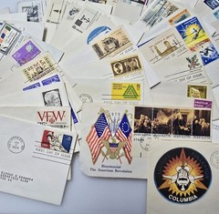First Day of Issue Lot of 20 Commemorative Stamped Envelopes Vintage 1999 2000